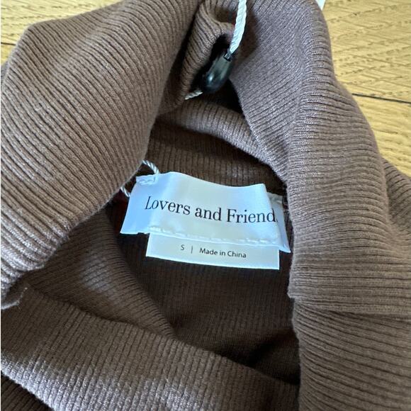 Lovers + Friends - Ellen High Neck Thong Bodysuit in Brown - Picture 3 of 4